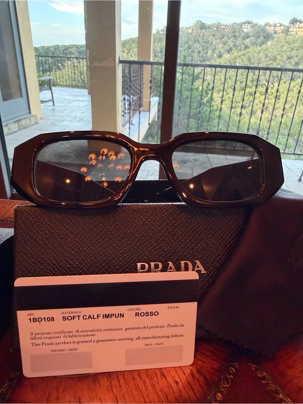 Prada Symboyle Sunglasses NEW